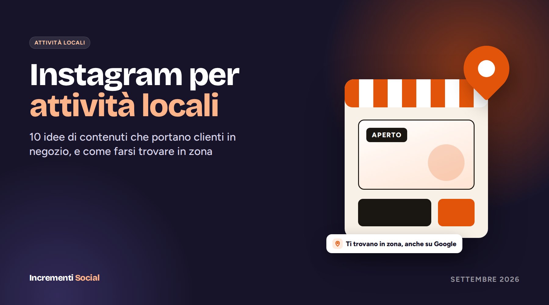 Instagram per attività locali: 10 idee di contenuti che portano clienti